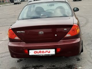 2007 Kia Spectra I Рестайлинг 2, красный, 250000 рублей, вид 3