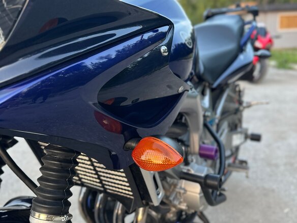 2005 Yamaha FZ6, синий, 620000 рублей - вид 16