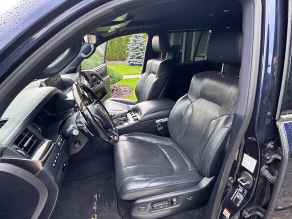 2017 Lexus LX 570 III Рестайлинг 2, синий, 6500000 рублей - вид 12