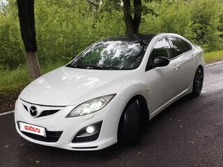 2010 Mazda 6 II (GH) Рестайлинг, белый, 750000 рублей, вид 1