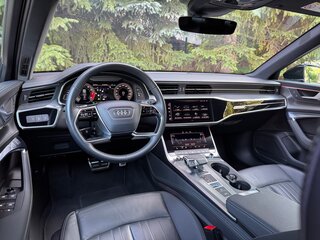 2020 Audi A6 45 TFSI V (C8), чёрный, 4550000 рублей, вид 5