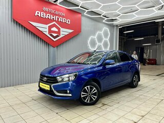 2020 Lada (ВАЗ) Vesta I, синий, 990000 рублей, вид 3
