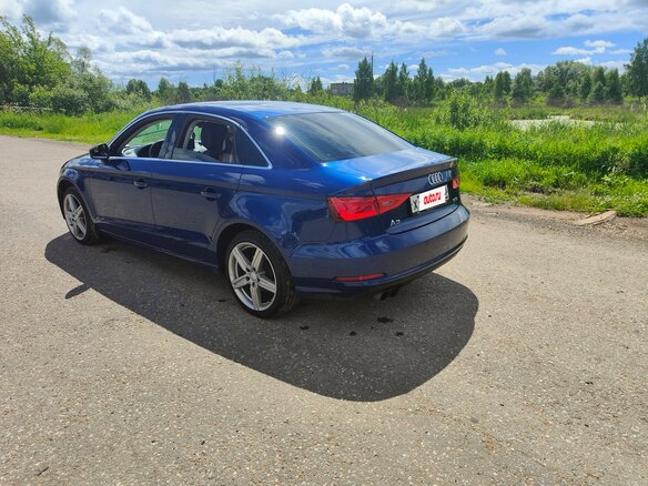 2013 Audi A3 III (8V), синий, 1400000 рублей - вид 6