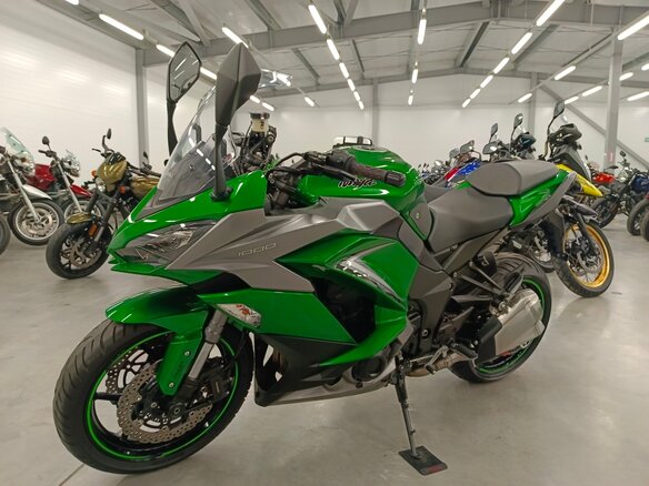 2019 Kawasaki Ninja 1000, зелёный, 950000 рублей - вид 4