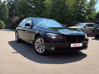 2010 BMW 7 серии Long 730Li V (F01/F02/F04), чёрный, 1600000 рублей, вид 2
