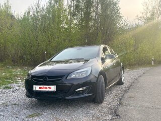 2013 Opel Astra J Рестайлинг, чёрный, 790000 рублей, вид 5