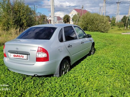 2008 Lada (ВАЗ) Kalina I, серебристый, 185000 рублей, вид 5