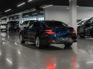 2021 Genesis G70 I Рестайлинг, синий, 3265000 рублей, вид 5