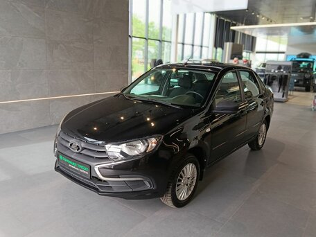 2019 Lada (ВАЗ) Granta I Рестайлинг, чёрный, 519000 рублей, вид 3