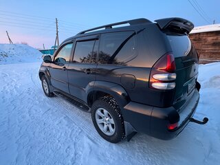 2005 Toyota Land Cruiser Prado 120 Series, чёрный, 1690000 рублей, вид 4