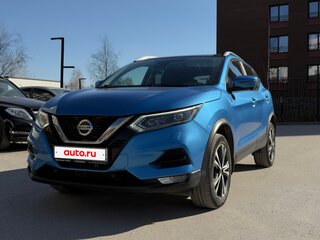2020 Nissan Qashqai II Рестайлинг, синий, 3000000 рублей, вид 1