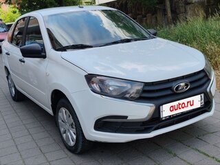 2020 Lada (ВАЗ) Granta I Рестайлинг, белый, 525000 рублей, вид 3