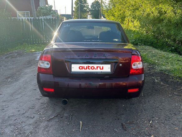 2008 Lada (ВАЗ) Priora I, пурпурный, 170000 рублей - вид 2