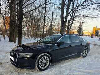 2020 Audi A6 40 TFSI V (C8), чёрный, 3450000 рублей, вид 2