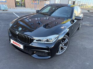 2015 BMW 7 серии Long 730Ld xDrive VI (G11/G12), чёрный, 3075023 рублей, вид 1