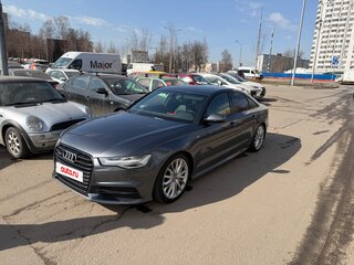 2016 Audi A6 IV (C7) Рестайлинг, серый, 3200000 рублей, вид 2