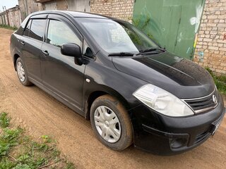 2011 Nissan Tiida I Рестайлинг, чёрный, 420000 рублей, вид 3