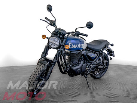 2026 Royal Enfield Hunter, голубой, 439000 рублей, вид 4