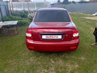 2007 Lada (ВАЗ) Priora I, красный, 370000 рублей, вид 4