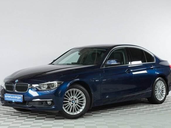 2018 BMW 3 серии 320d xDrive VI (F3x) Рестайлинг, синий, 3049000 рублей - вид 2