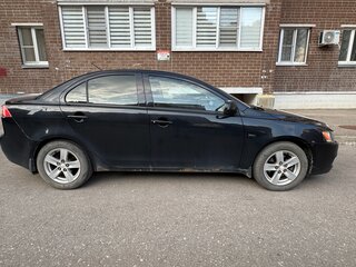 2007 Mitsubishi Lancer X, чёрный, 550000 рублей, вид 2