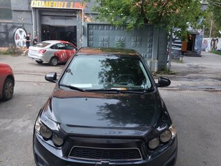 2012 Chevrolet Aveo II, чёрный, 565000 рублей, вид 2
