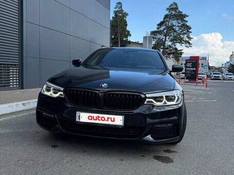 2019 BMW 5 серии 530d xDrive VII (G30/G31/G38), чёрный, 4550000 рублей, вид 5