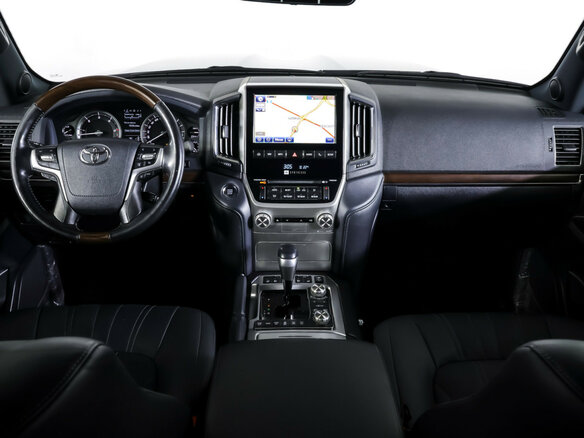 2019 Toyota Land Cruiser 200 Series Рестайлинг 2, чёрный - вид 11