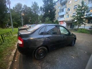 2010 Lada (ВАЗ) Kalina I, чёрный, 115000 рублей, вид 3