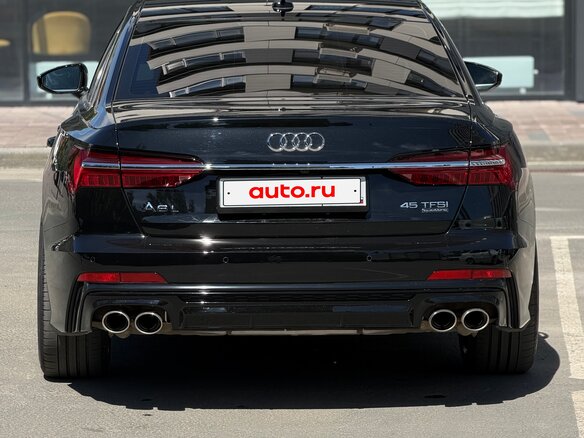 2023 Audi A6 45 TFSI Long V (C8) Рестайлинг, чёрный, 4990000 рублей - вид 4