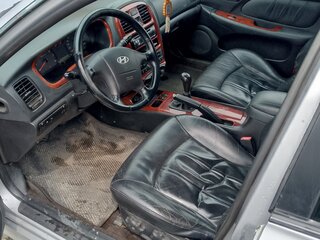 2007 Hyundai Sonata ТагАЗ IV (EF) Рестайлинг, серебристый, 470000 рублей, вид 3