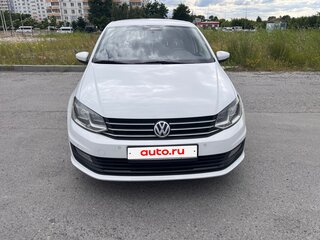 2018 Volkswagen Polo V Рестайлинг, белый, 1298000 рублей, вид 1