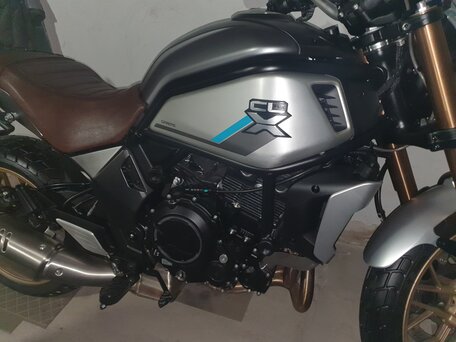2022 CFMoto 700CL-X Heritage, серый, 595000 рублей, вид 2