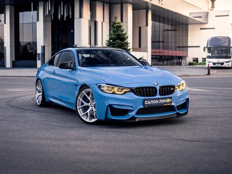 2018 BMW M4 F82/F83 Рестайлинг, синий, 6550000 рублей, вид 3