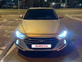 2017 Hyundai Elantra VI (AD), серый, 1700000 рублей, вид 2