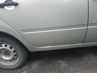 2012 Lada (ВАЗ) Granta I, серебристый, 320000 рублей, вид 5