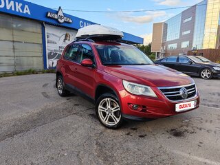 2009 Volkswagen Tiguan I, красный, 800000 рублей, вид 3