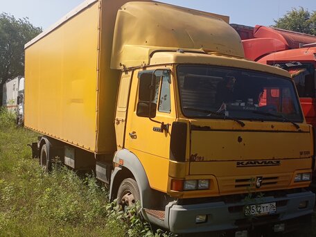 2008 КамАЗ 43085 Компас-5, жёлтый, 1300000 рублей, вид 3
