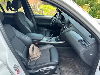 2014 BMW X3 20i xDrive II (F25) Рестайлинг, белый, 2300000 рублей, вид 4