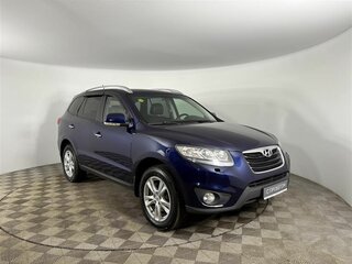 2011 Hyundai Santa Fe II Рестайлинг, синий, 1060000 рублей, вид 3