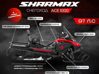 2026 Sharmax Ace 1000, красный, 1390900 рублей, вид 4