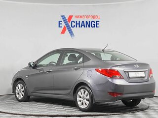 2016 Hyundai Solaris I Рестайлинг, серый, 1116000 рублей, вид 5