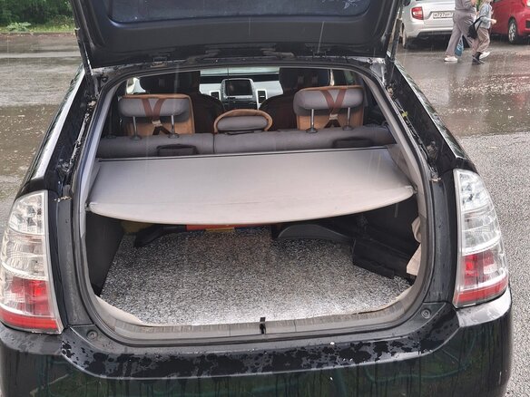 2008 Toyota Prius II Рестайлинг (XW20), чёрный, 575000 рублей - вид 7