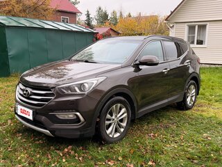 2017 Hyundai Santa Fe III Рестайлинг, коричневый, 1670000 рублей, вид 1
