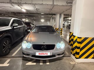 2002 Mercedes-Benz SL-Класс 500 5-speed V (R230), серебристый, 3000000 рублей, вид 1