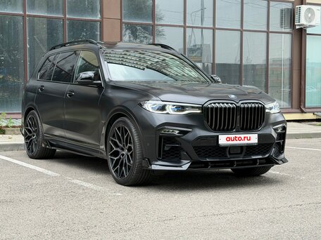 2021 BMW X7 40d I (G07), чёрный, 9100000 рублей, вид 2