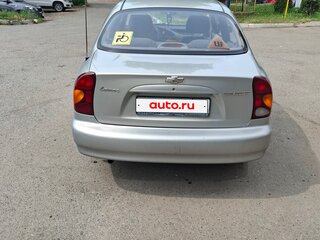 2008 Chevrolet Lanos I, серебристый, 180000 рублей, вид 3