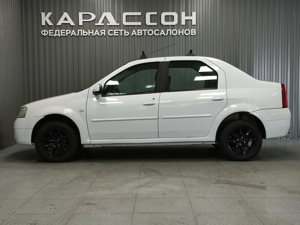 2009 Renault Logan I, белый - вид 4