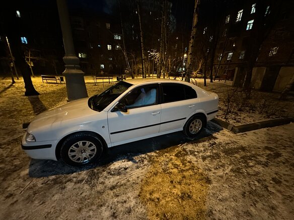 2010 Skoda Octavia I (A4) Рестайлинг, белый, 695000 рублей - вид 5