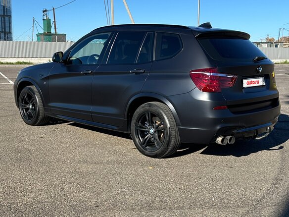 2014 BMW X3 20i xDrive II (F25), чёрный, 1950000 рублей - вид 2